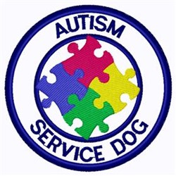Autism Service
              Dog patch